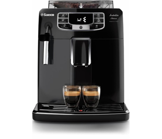 Saeco Intelia Deluxe HD8902/01 1850W 15bar czarny - 295230 - zdjęcie